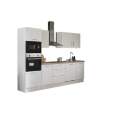 Küchenblock mit E-Geräten CORNWALL (Zeile-Backofen-Mikrowelle) III