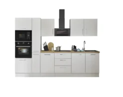 Küchenblock mit E-Geräten CORNWALL (Zeile-Backofen-Mikrowelle-Apotheker) II