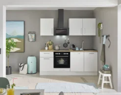 Küchenblock mit E-Geräten CORNWALL (Zeile) I