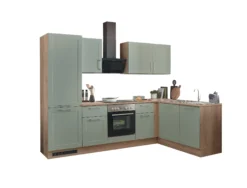 Küchenblock mit E-Geräten HASTINGS (Ecke-Kühlschrank) II