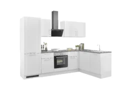 Küchenblock mit E-Geräten HASTINGS (Ecke-Kühlschrank) I