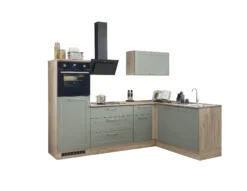 Küchenblock mit E-Geräten HASTINGS (Ecke-Hochschrank) II