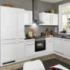 Küchenblock mit E-Geräten JAZZ 8 (Ecke-Kühlschrank-Apotheker) I