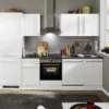 Küchenblock mit E-Geräten JAZZ 8 (Zeile-Kühlschrank) I