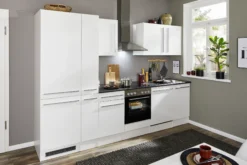 Küchenblock mit E-Geräten JAZZ 8 (Zeile-Kühlschrank-Apotheker) I