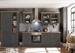 Küchen-Doppelblock mit E-Geräten JASMIN 340