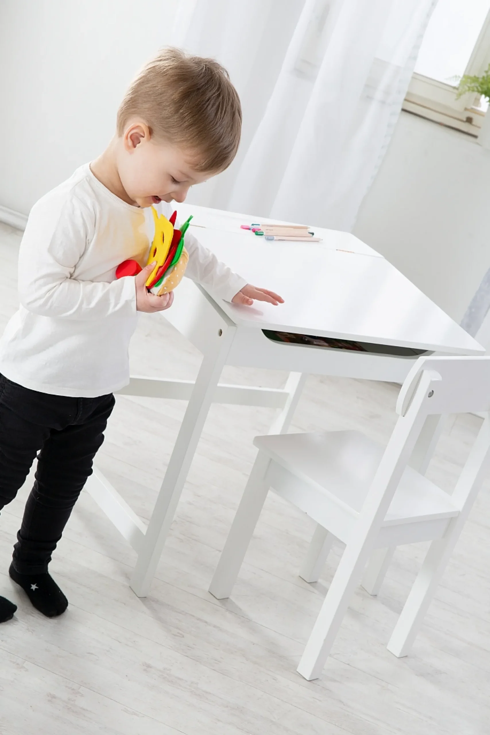 Kinderschreibtisch-Set 450020WE