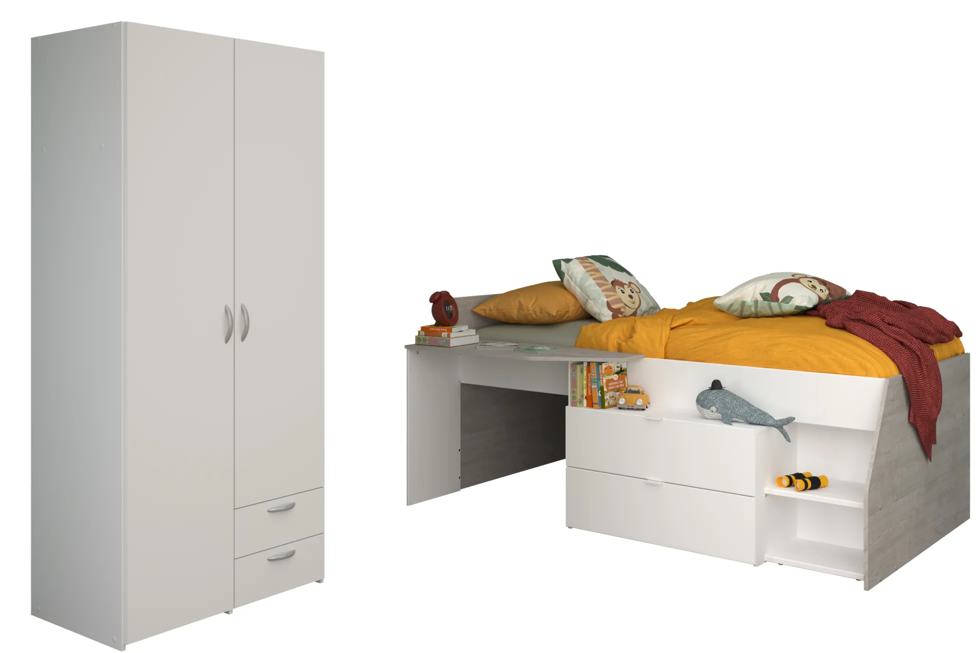 Kinderzimmer 2-teilig MILKY 14