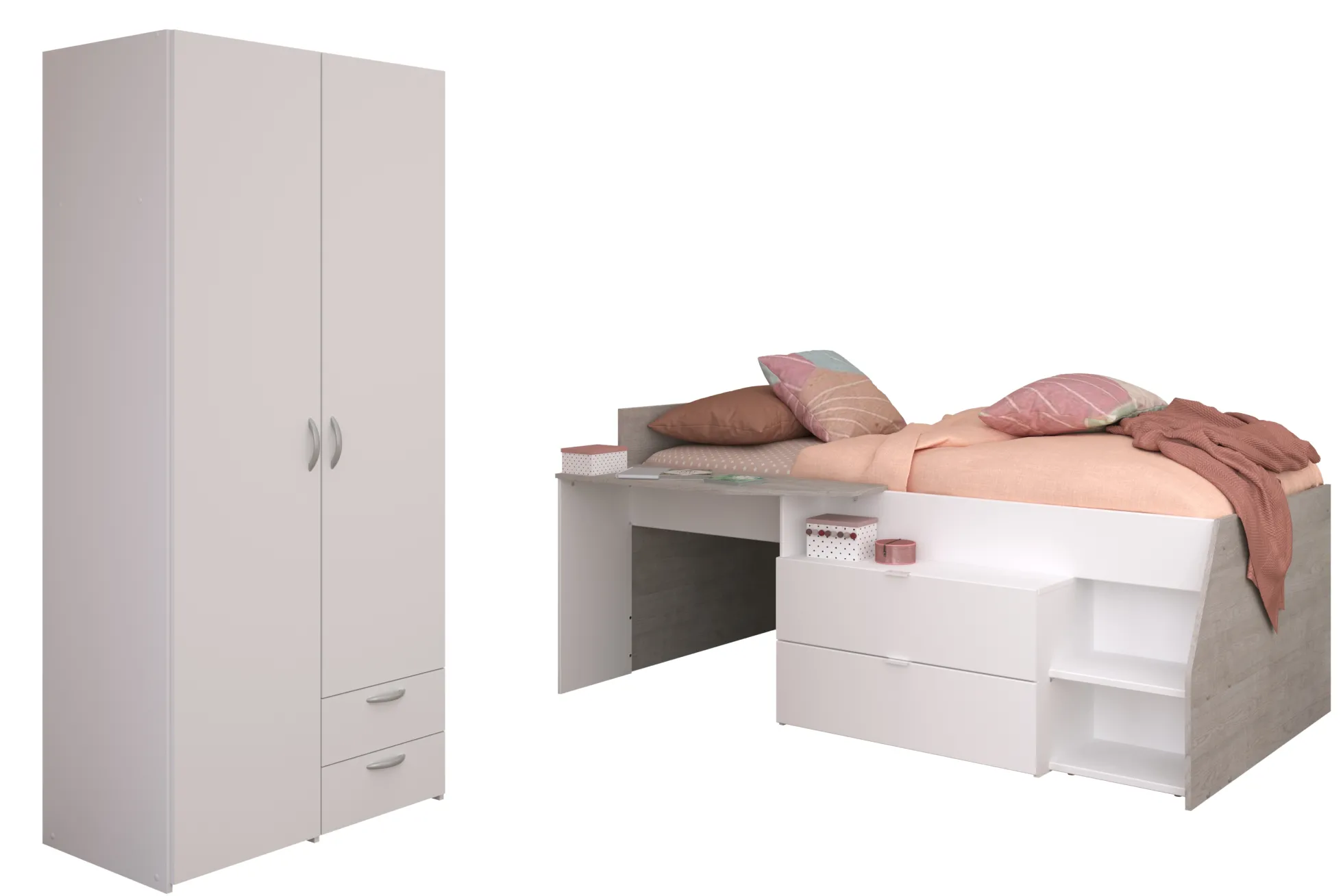 Kinderzimmer 2-teilig MILKY 14