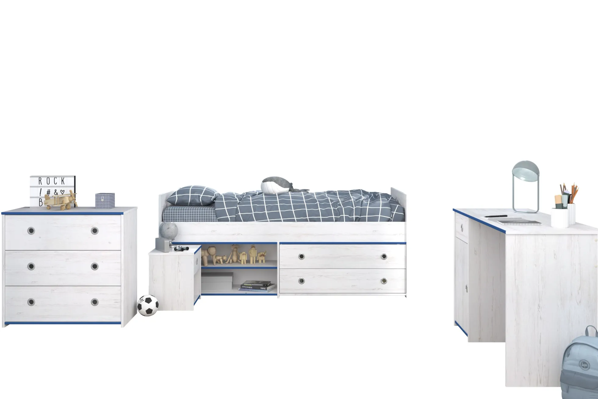 Kinderzimmer 4-teilig SMOOZY 37a