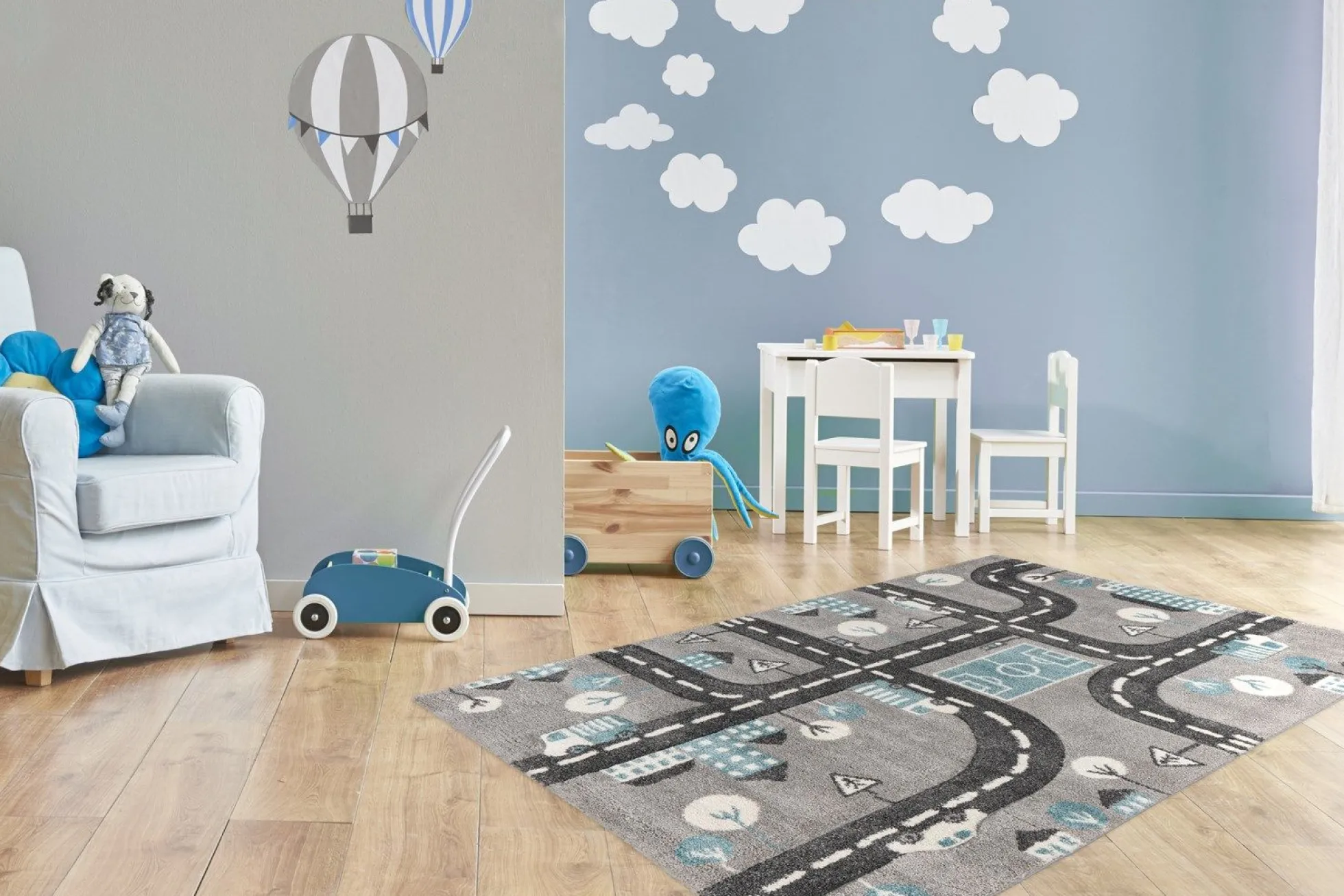 Kinderzimmer-Teppich AUSTRALIA-MARREE