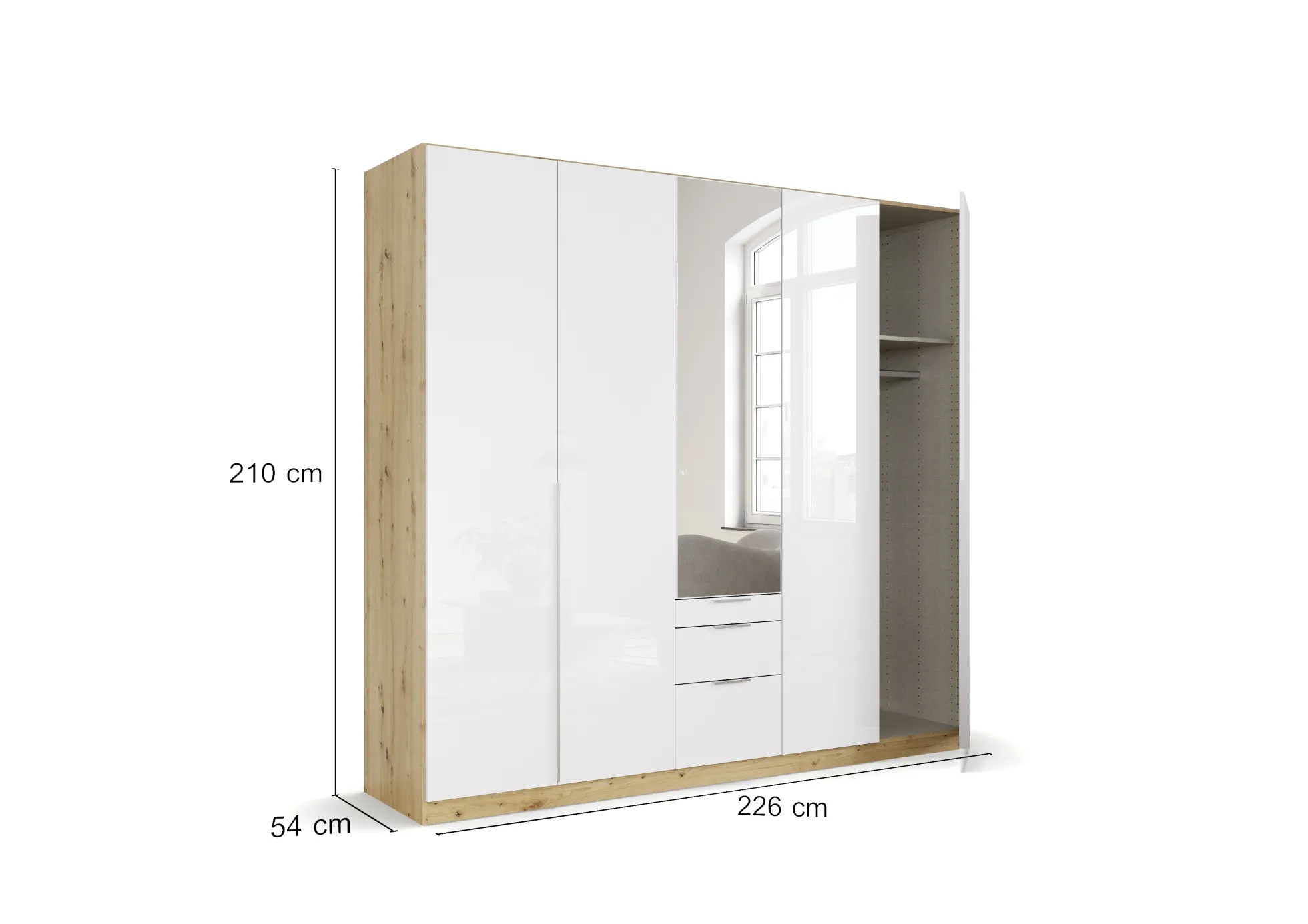Kleiderschrank ALABAMA