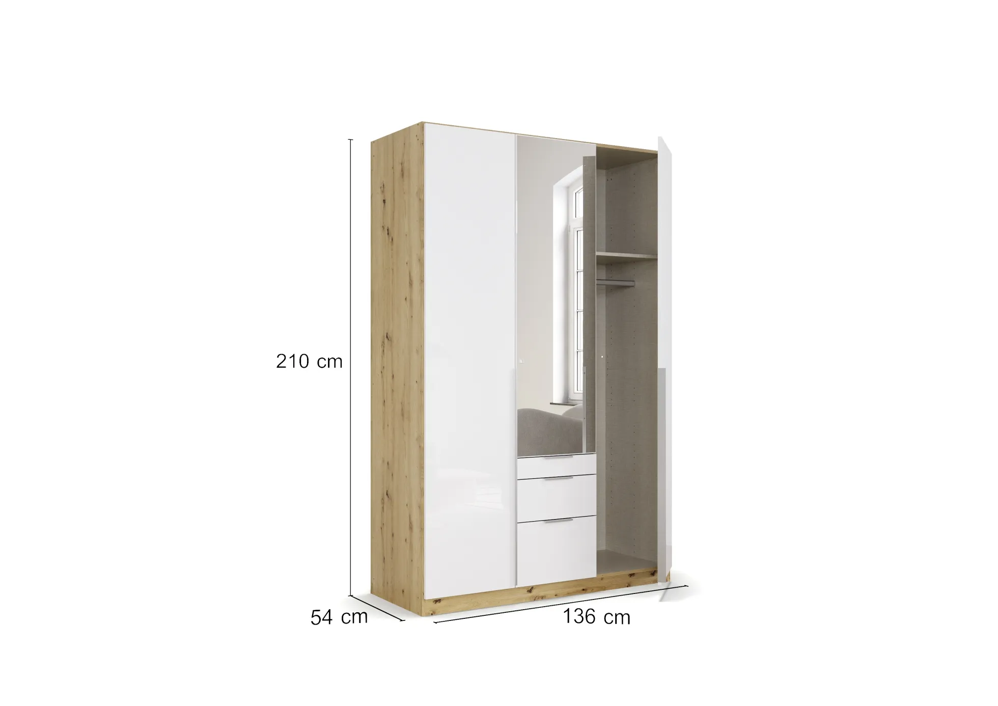 Kleiderschrank ALABAMA