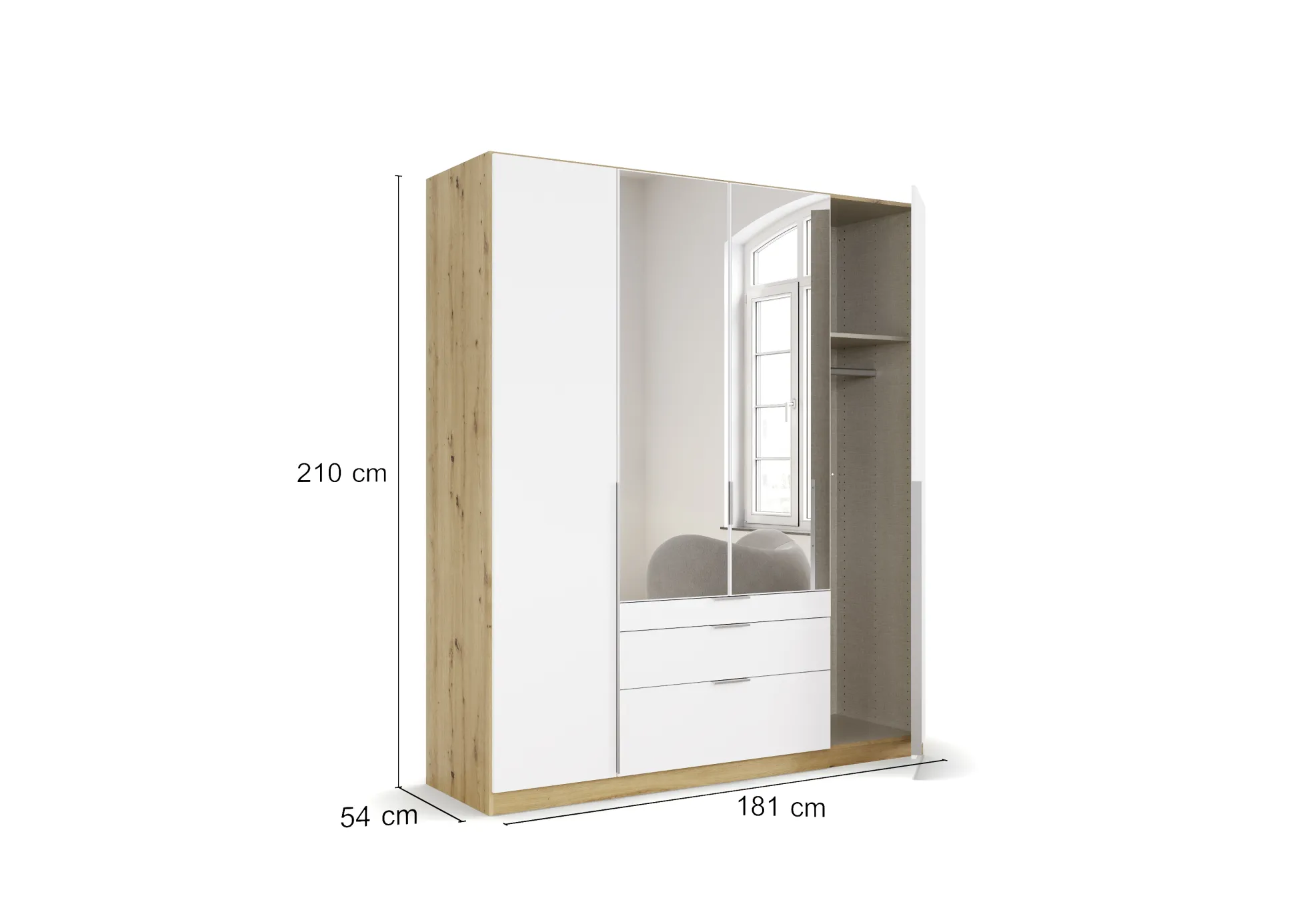 Kleiderschrank ALABAMA