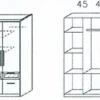 Kleiderschrank BOCHUM