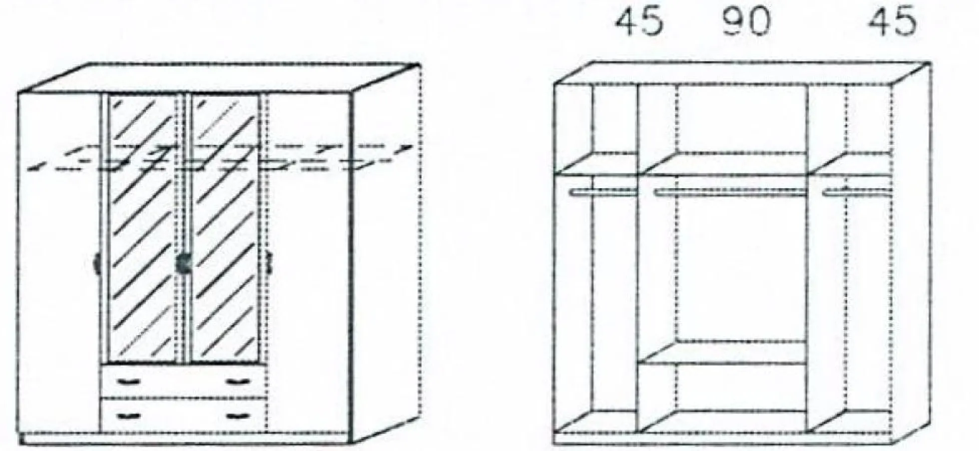 Kleiderschrank CASE