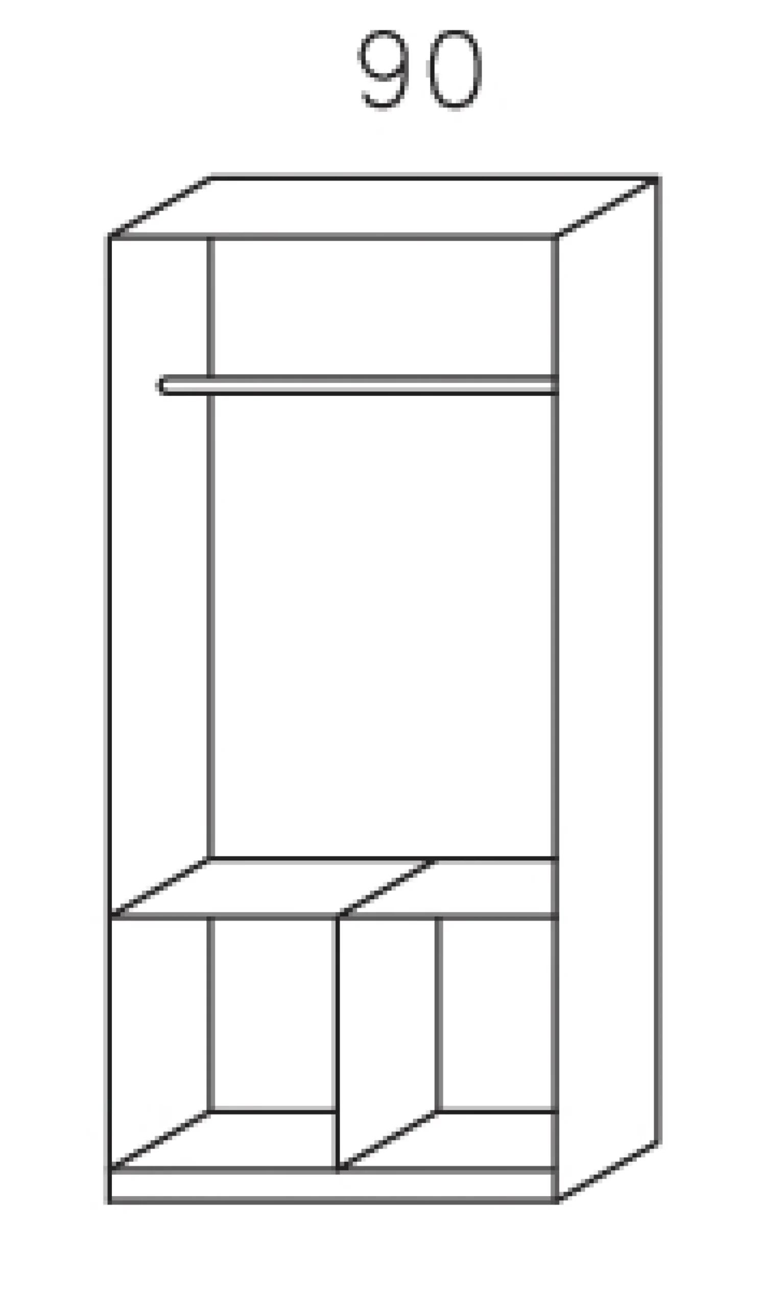 Kleiderschrank CELLE