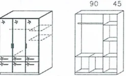 Kleiderschrank CELLE