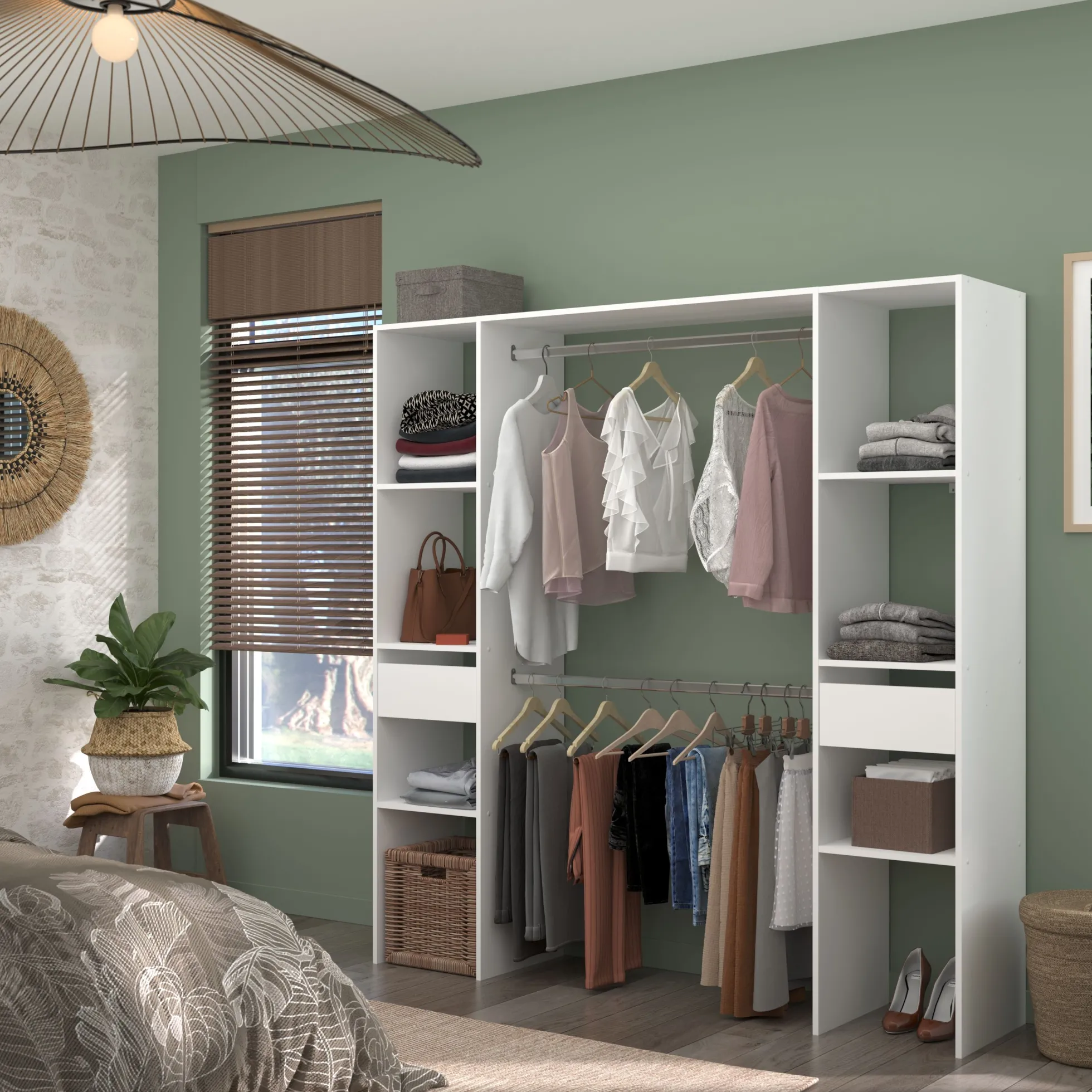 Kleiderschrank COMBI 2