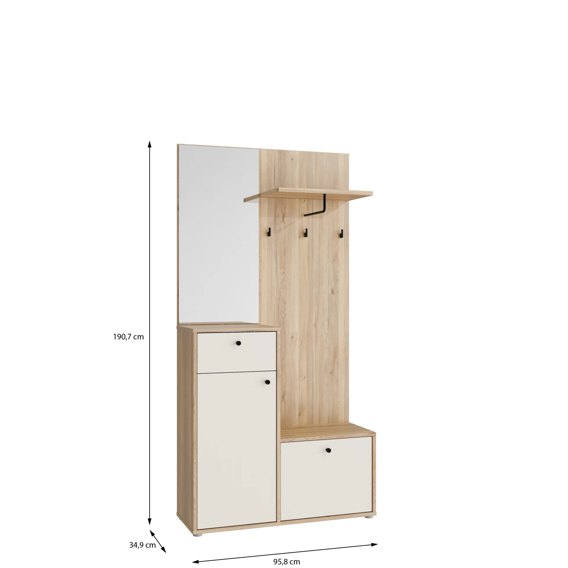Kompaktgarderobe KENDRAY