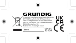 LED Neon Flamingo GRUNDIG