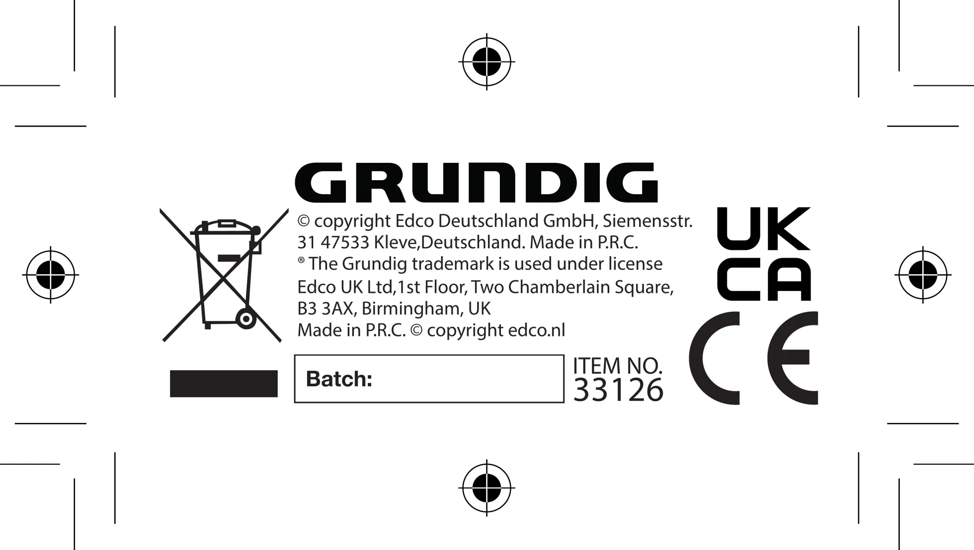 LED Neon Flamingo GRUNDIG