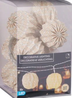 Lichterkette Lampions DEKO