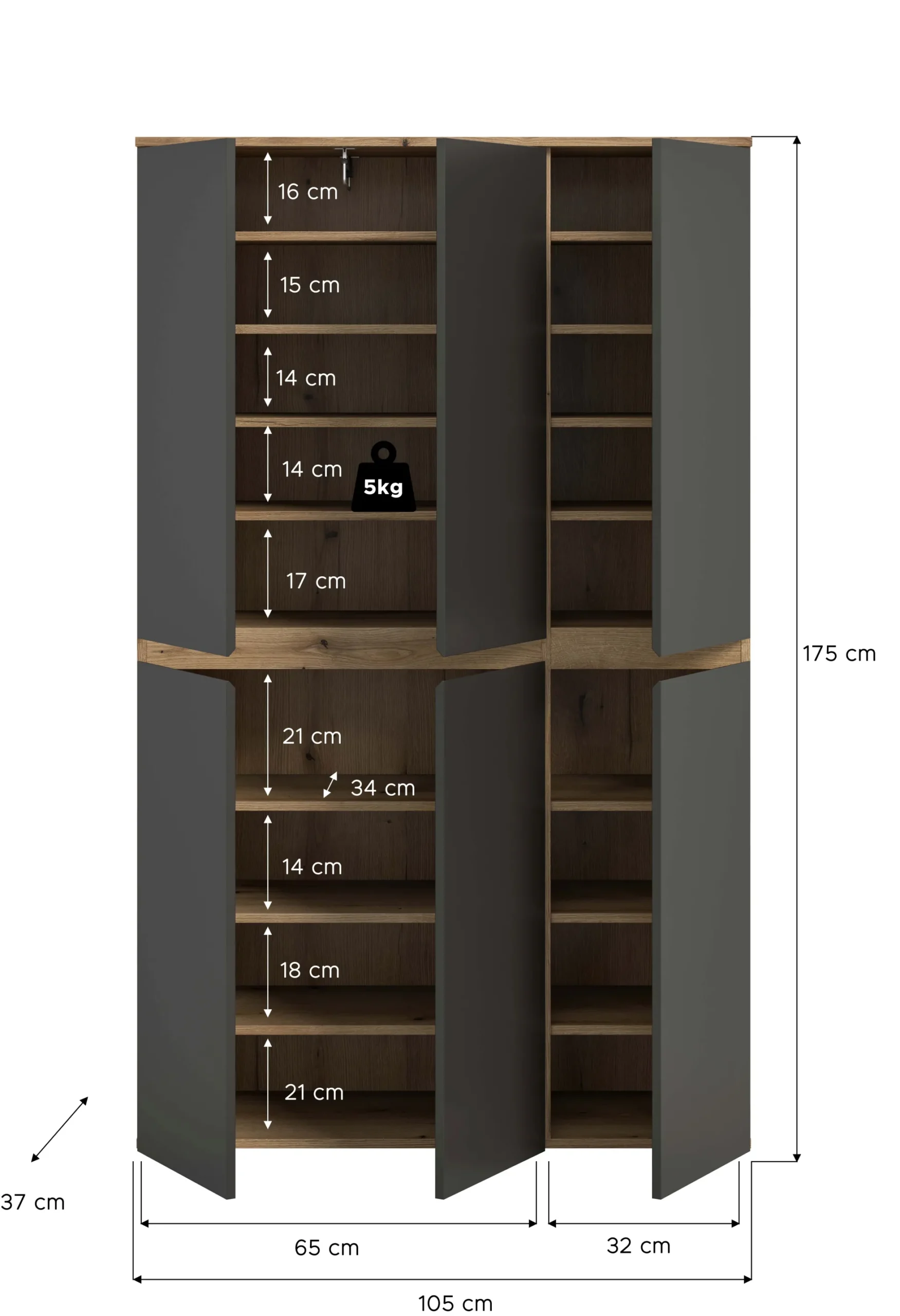 Mehrzweckschrank SCARPA