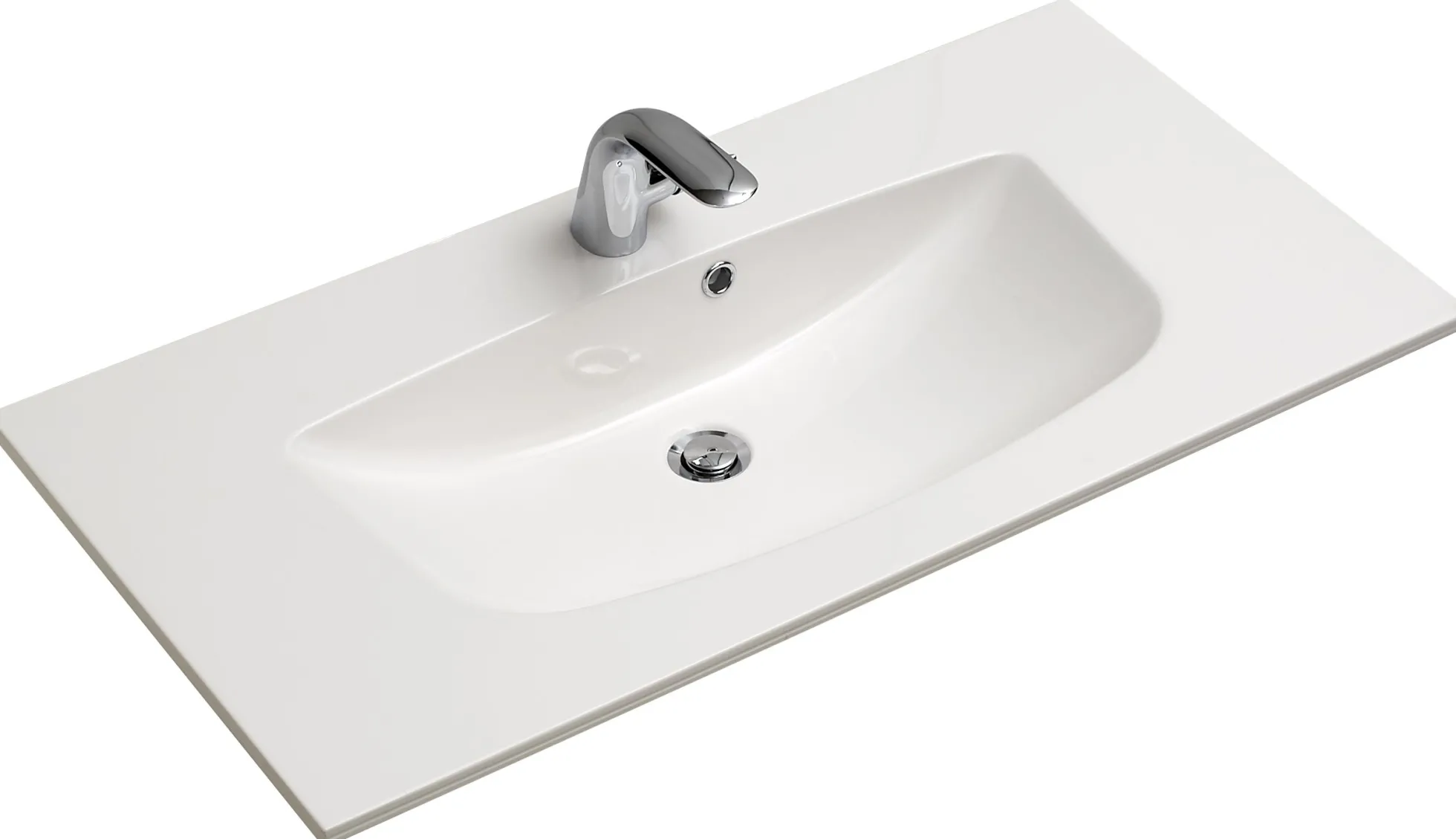 Mineralmarmor-Waschtisch SOLITAIRE 6025