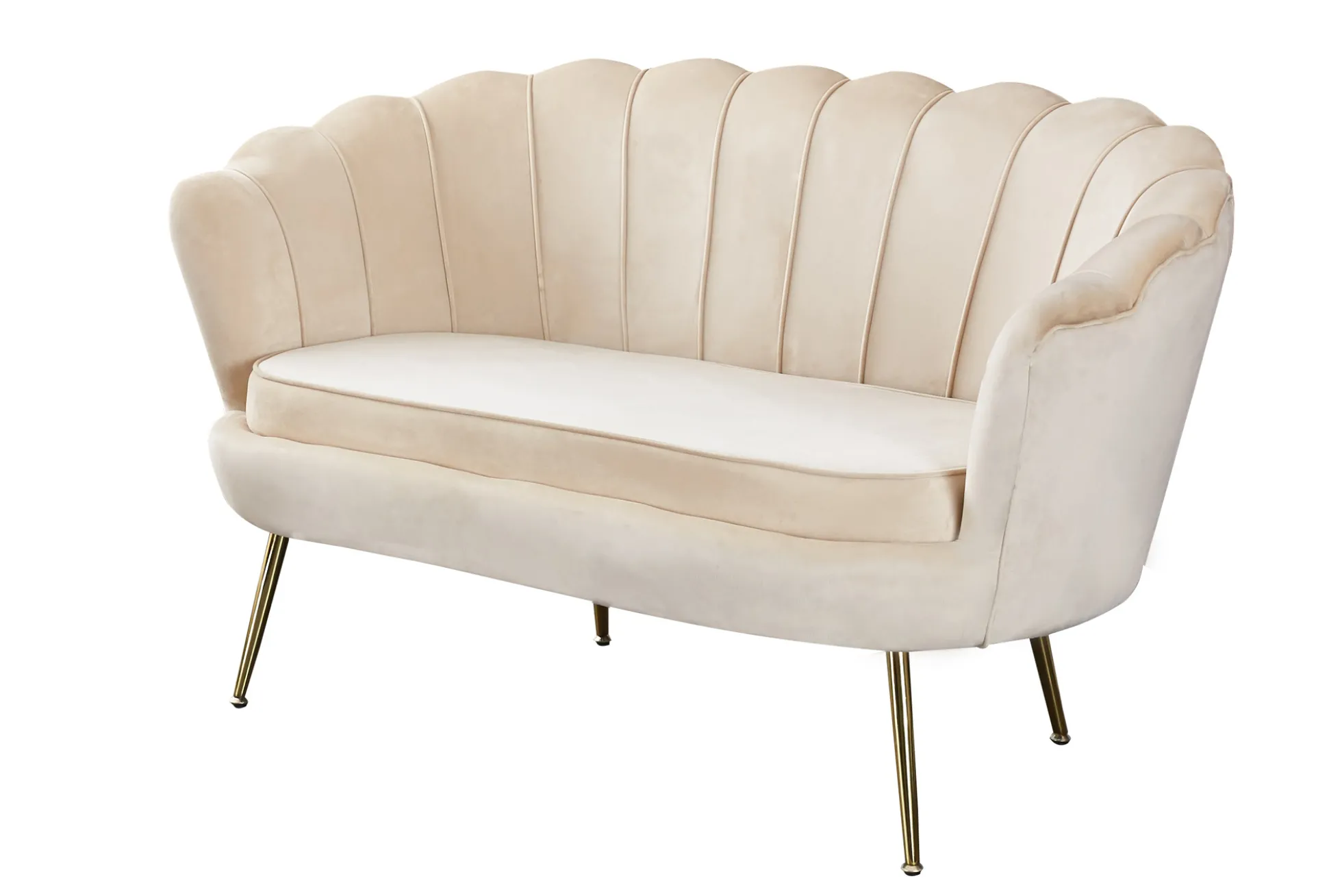 Muschelsofa 2-Sitzer BANDUNG