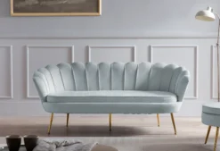 Muschelsofa 3-Sitzer BANDUNG