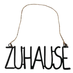 Schild Schriftzug WILLKOMMEN