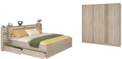 Schlafzimmer 2-teilig MIAMI 24