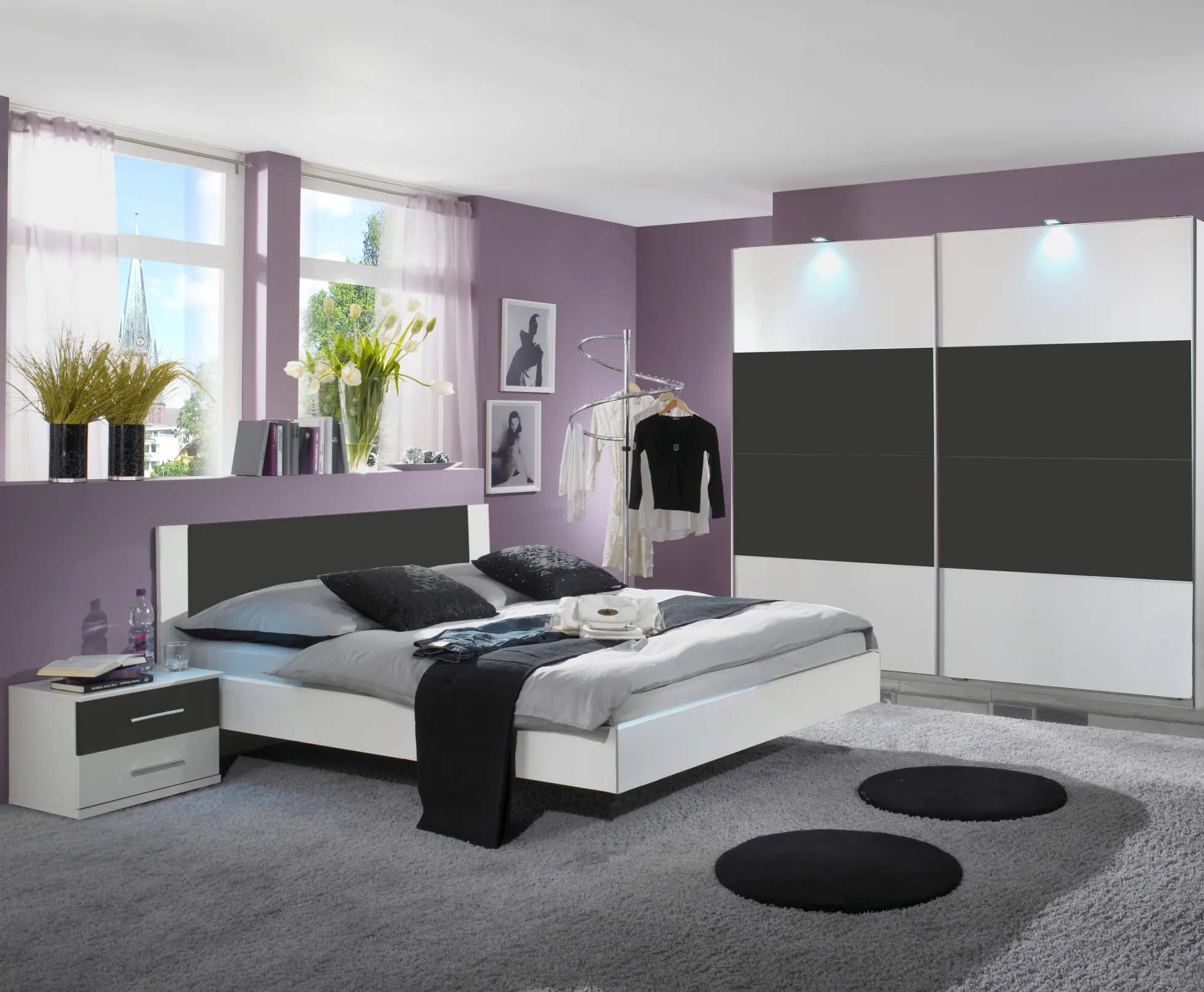 Schlafzimmer 4-teilig NORA