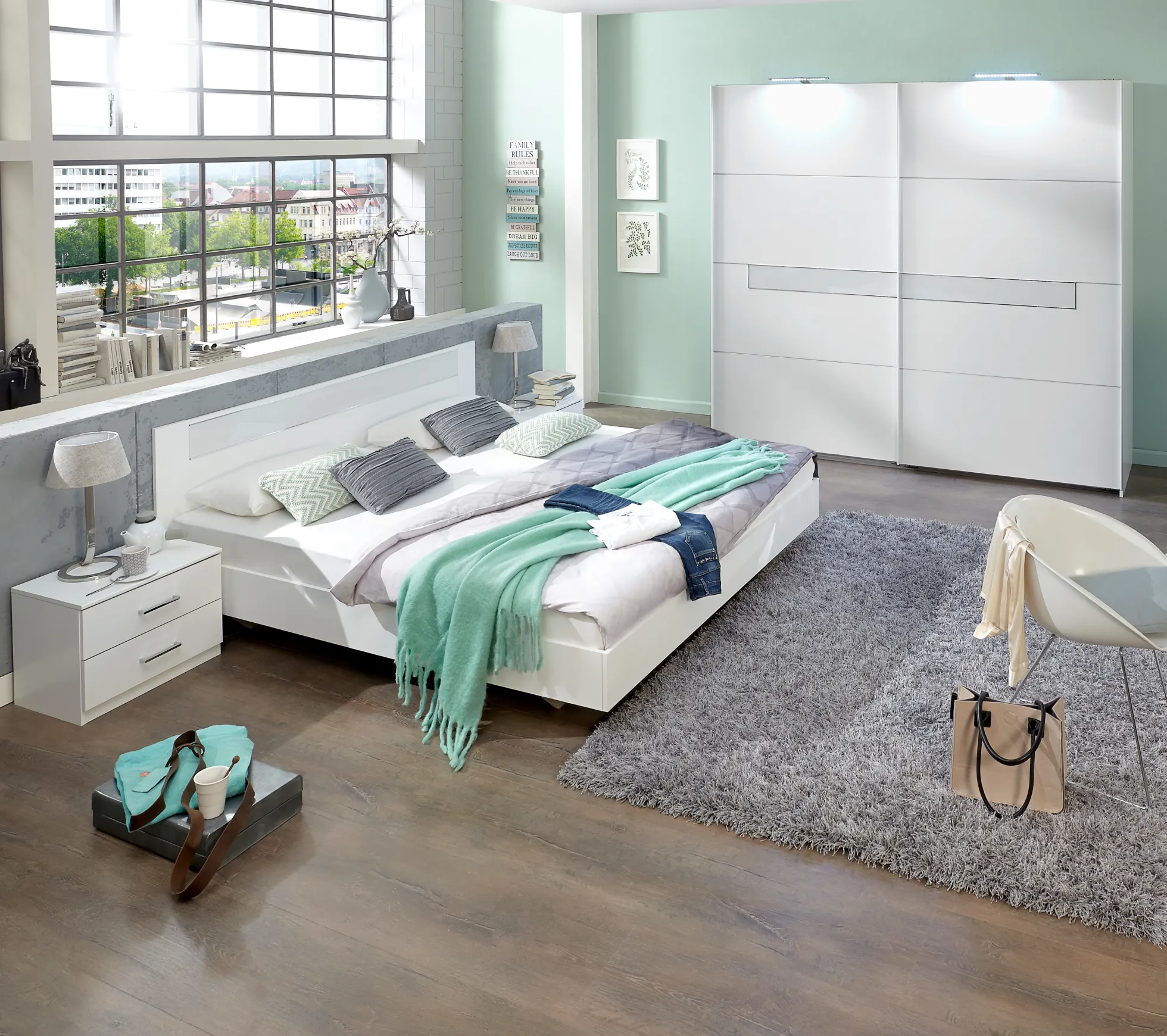 Schlafzimmer 4-teilig PAMELA