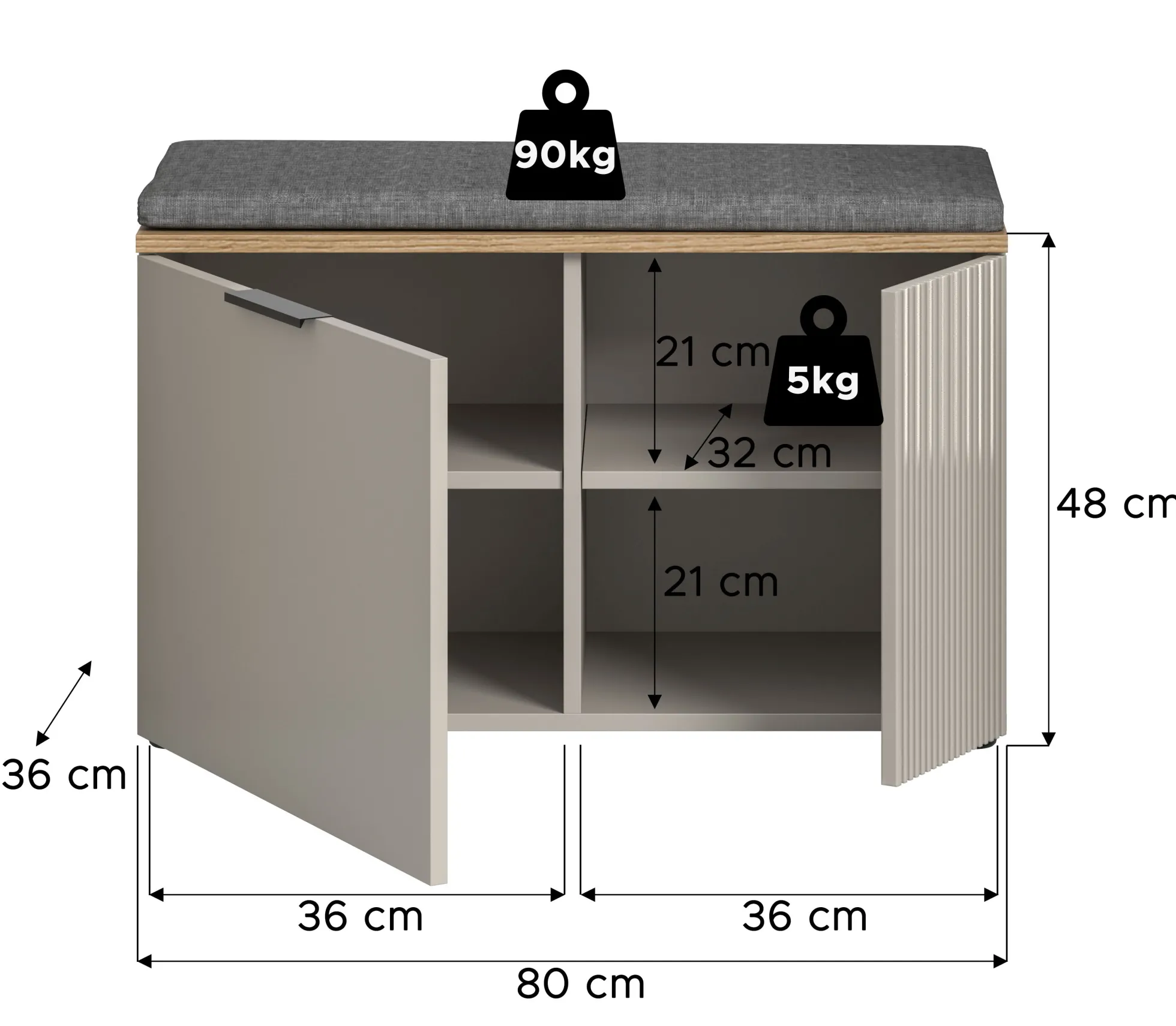 Schuhbank SLIDE