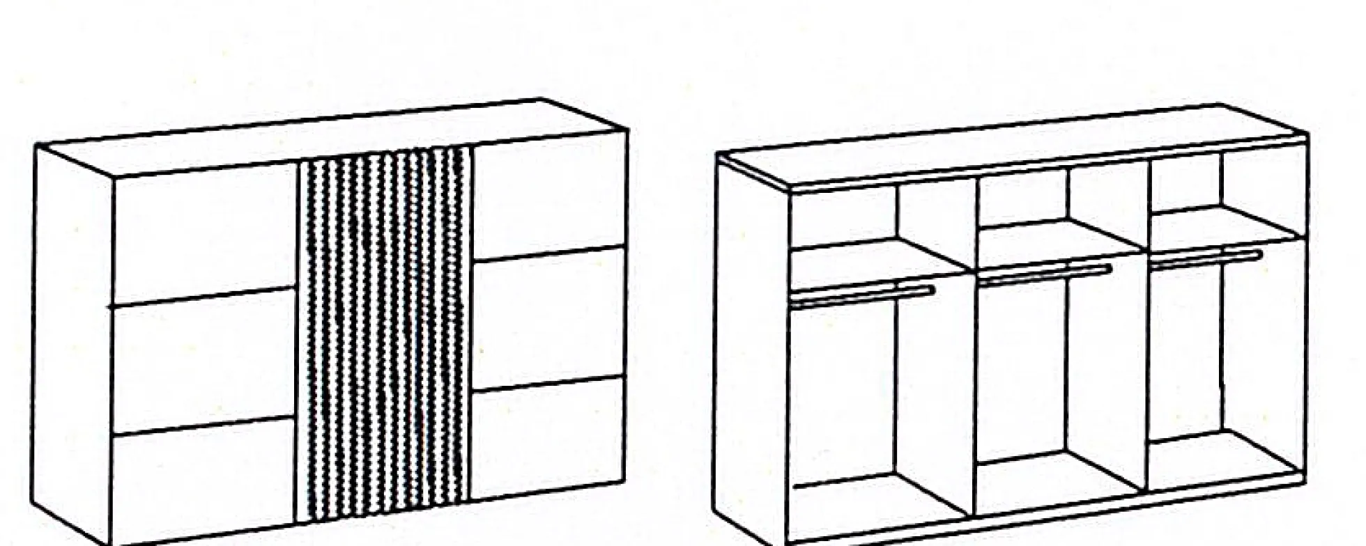 Schwebetürenschrank ANDORRA
