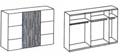 Schwebetürenschrank ANDORRA