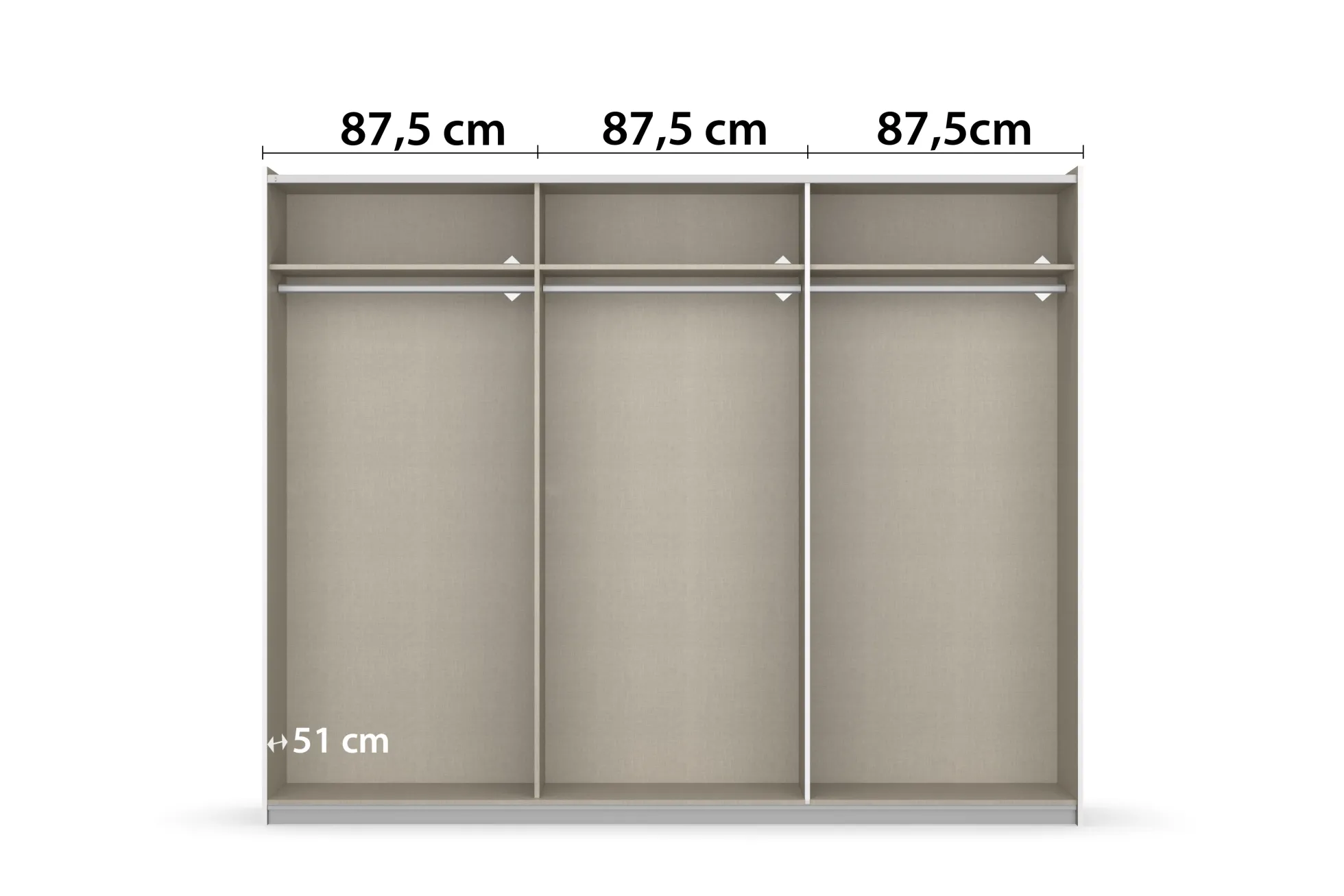 Schwebetürenschrank AURELIO