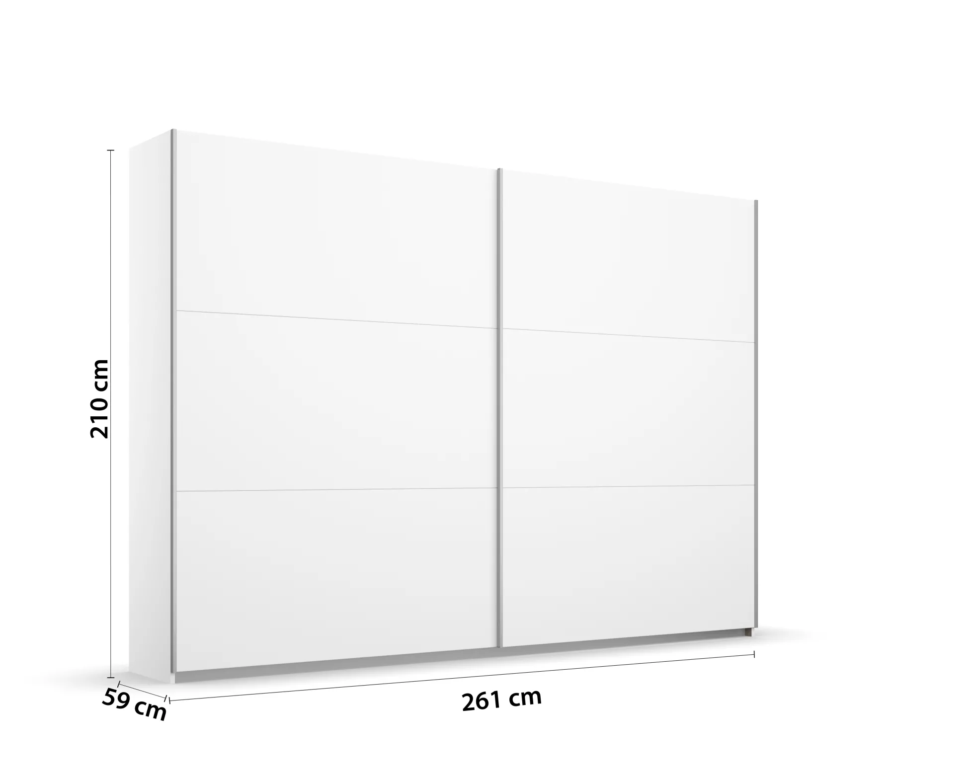 Schwebetürenschrank AURELIO