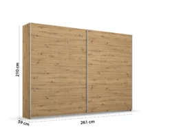 Schwebetürenschrank AURELIO