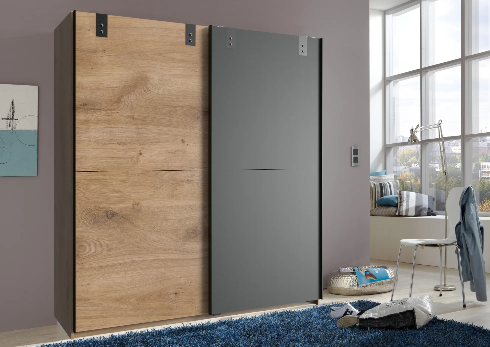Schwebetürenschrank CARDIFF