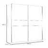 Schwebetürenschrank 200 cm WINNER PLUS