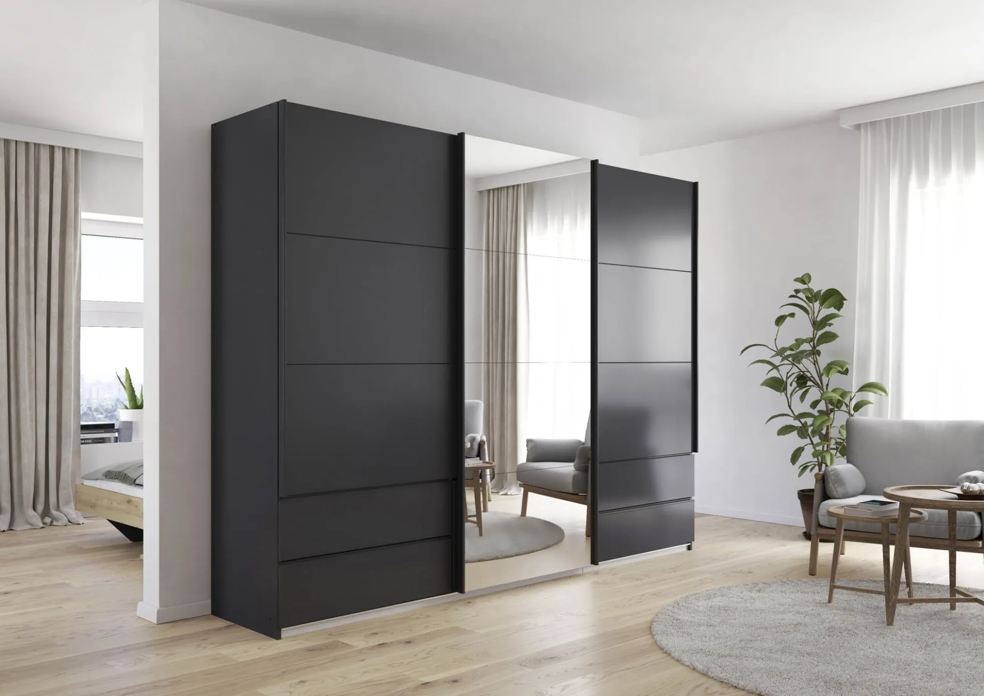 Schwebetürenschrank ELARA