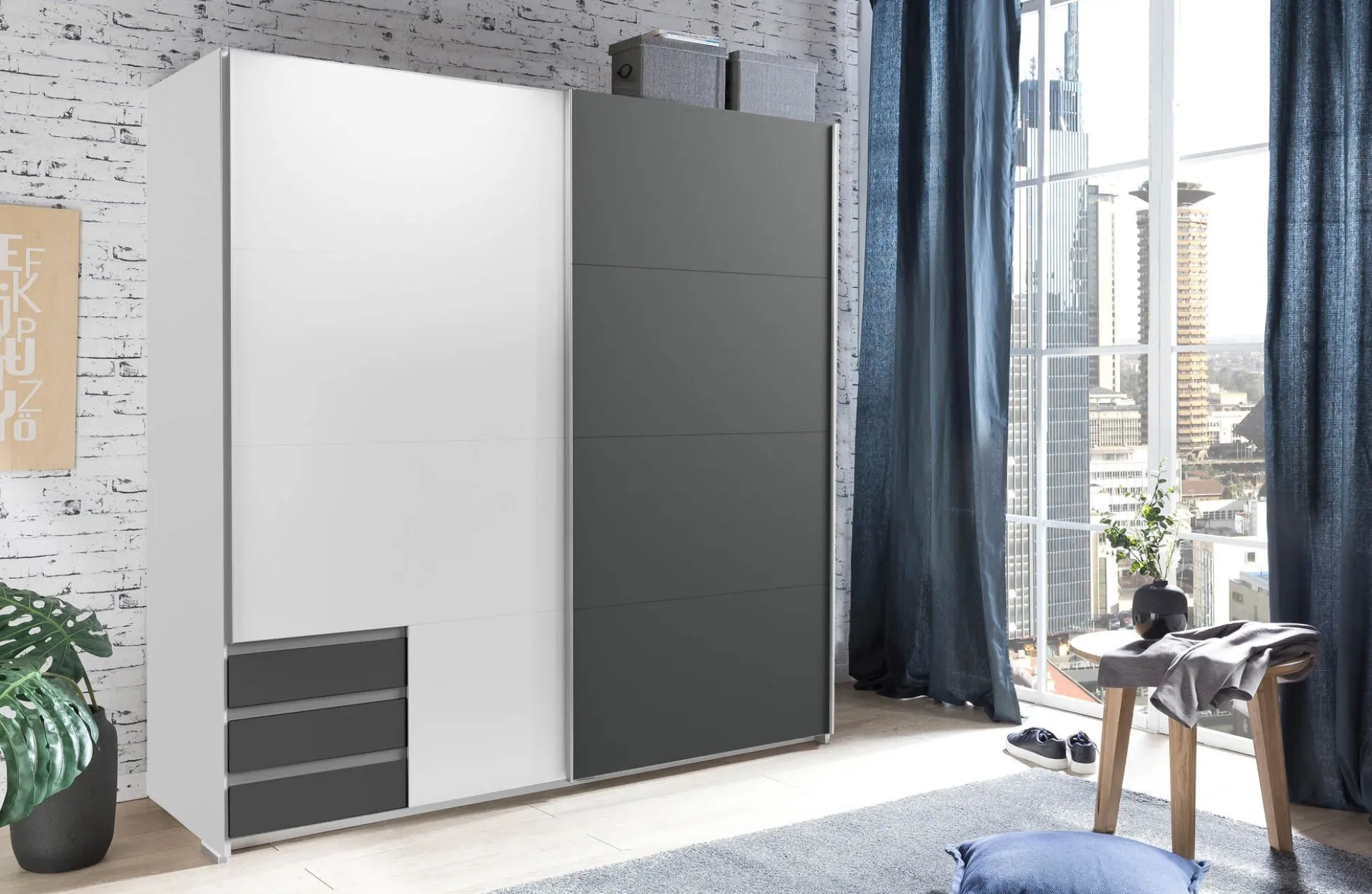 Schwebetürenschrank EMDEN