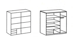 Schwebetürenschrank EMDEN