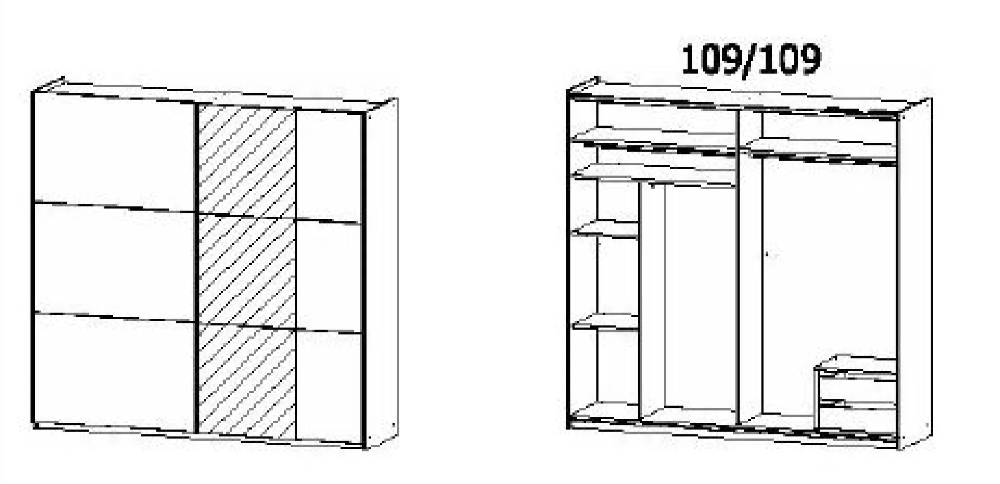 Schwebetürenschrank KRONACH