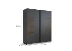 Schwebetürenschrank LISSABON