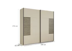 Schwebetürenschrank LISSABON