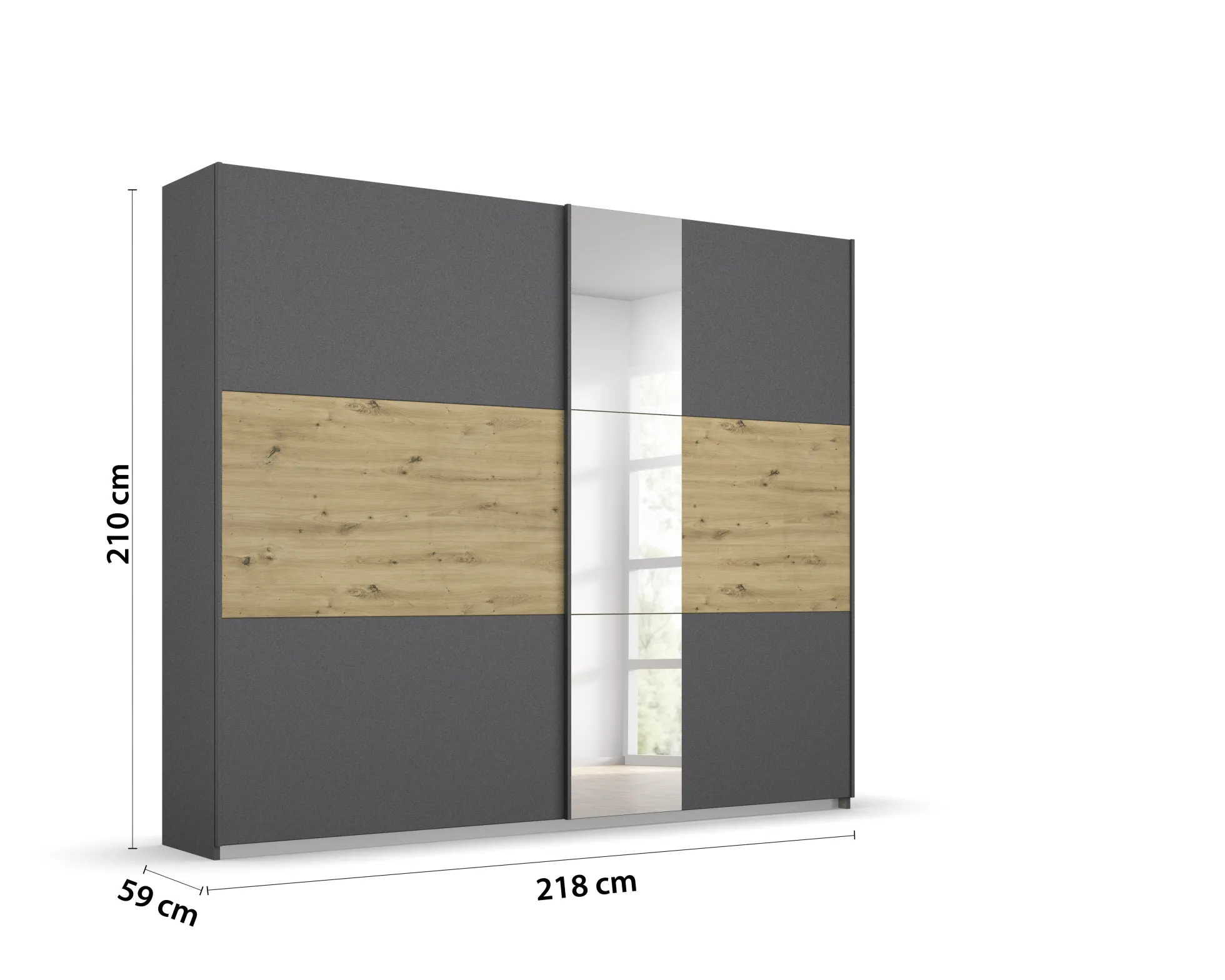 Schwebetürenschrank MIRO